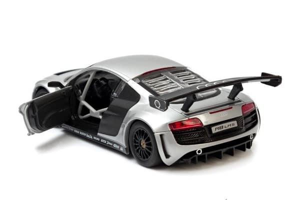 AUDI R8 LMS 56100 1:24 silverfärgad