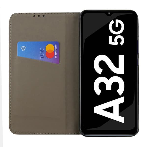 Smart Magnet-cover til Samsung Galaxy A32 5G, Mørkeblå