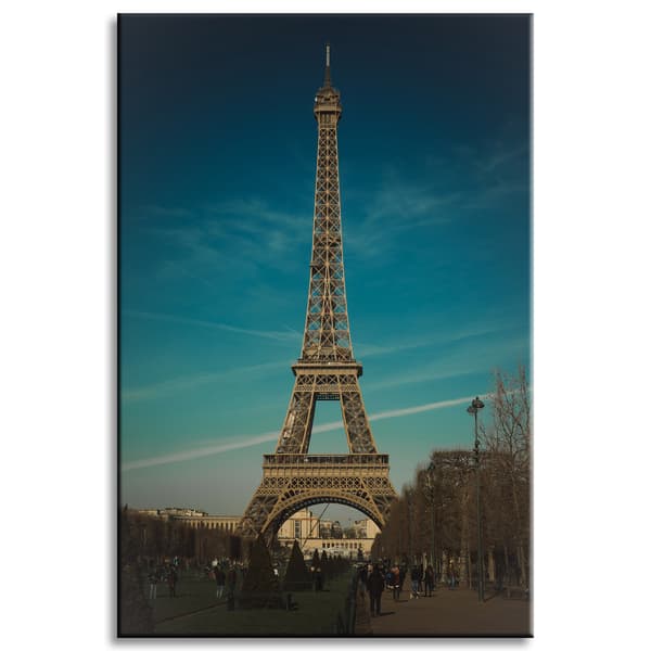 Canvas-taulu, arkkitehtuuri, Eiffel-torni, 40x60 cm