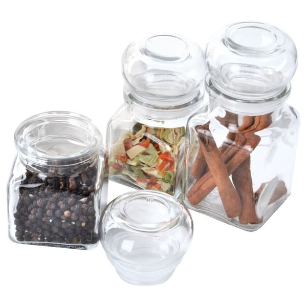 Glasbeholder til krydderier 120 ml