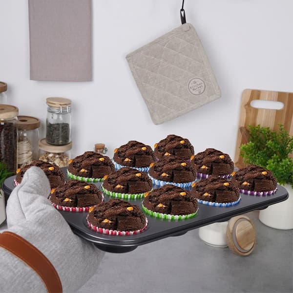 Muffinform med papiljotter 13-delar