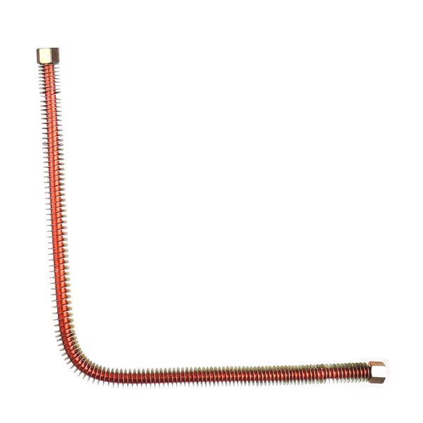 RØRSLANGE TIL KOMPRESSORHOVED RADIATOR 3/8 60CM DEL