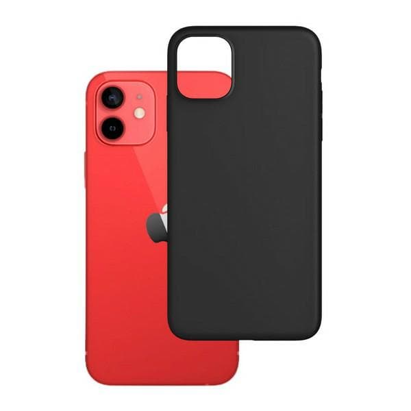 3MK Matt cover til iPhone 12/12 Pro, sort
