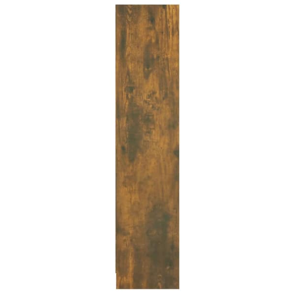 vidaXL bogreol røget eg 60x24x109 cm
