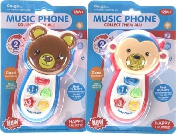 Telefon med musikmix