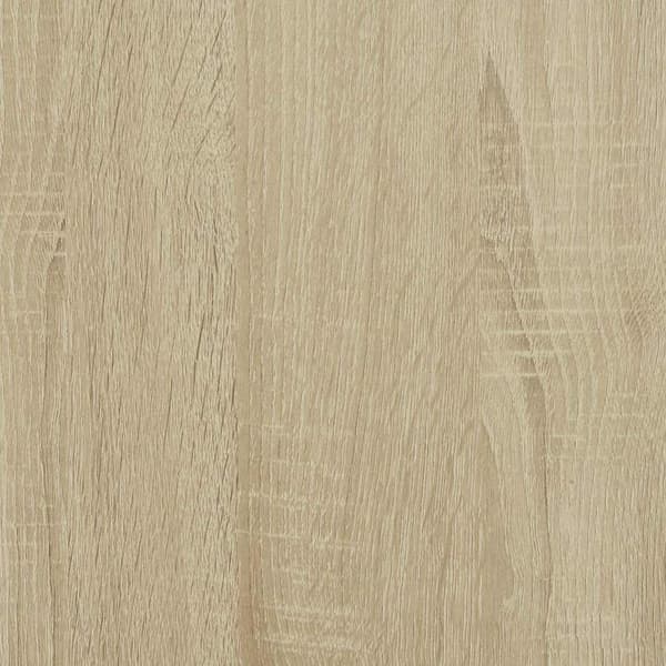 vidaXL badeværelsesskab Sonoma eg 30x30x95 cm spånplade