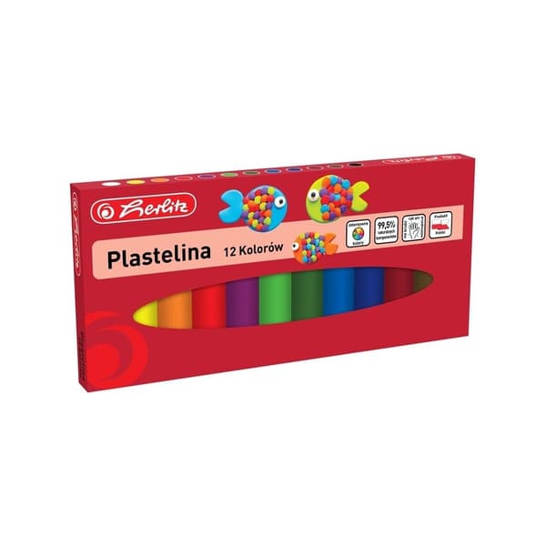 Plastilina 12 färger