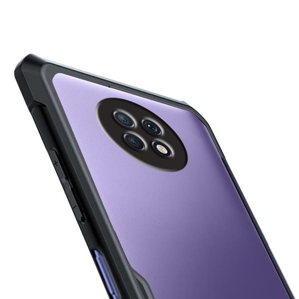 Etui til Xiaomi Redmi Note 9T 5G, AntiDrop Hybrid, sort