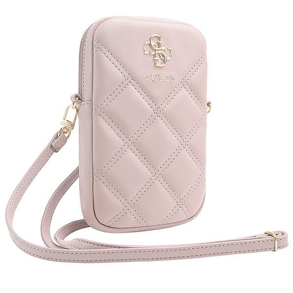Guess Zip Quilted 4G Väska, Rosa