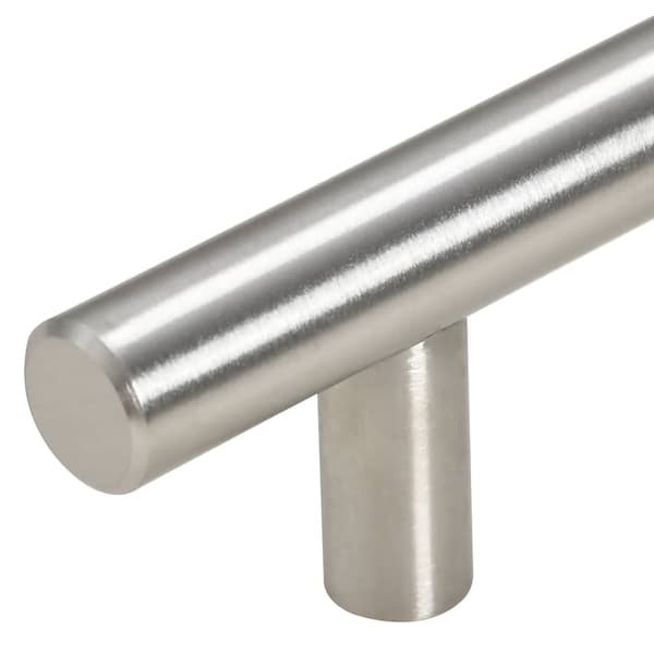 vidaXL skabsgreb 10 stk. sølv 96 mm rustfrit stål
