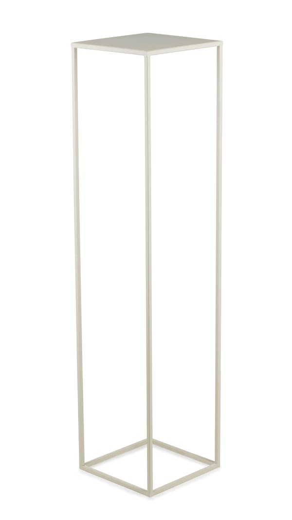 Kräm stående blomsterställ 100 cm