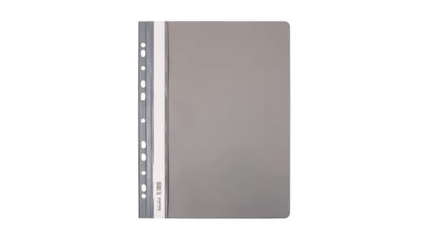 Hård hængemappe PVC grå (10 stk.)