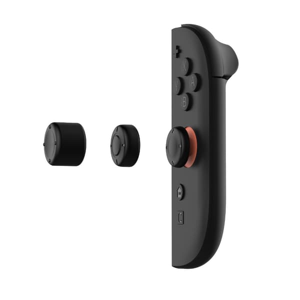 Yaxo Joy-Con Thumbstick-set för NS2 Techno Black