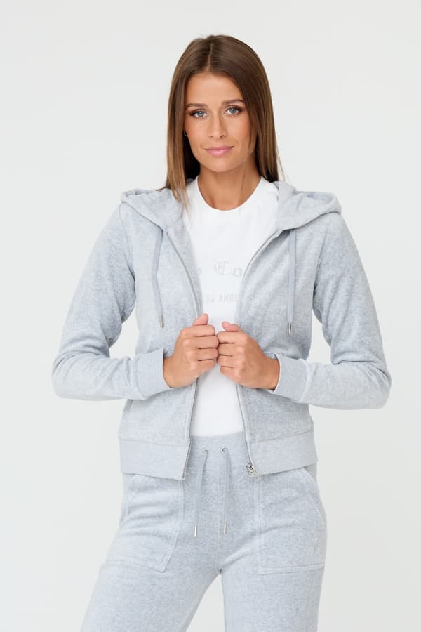 Juicy Couture Grå Damtröja Robertson L