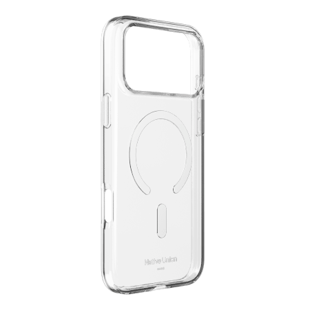 Native Union (RE)Clear Case - MagSafe-kompatibelt iPhone 17 Pro Max-skal (transparent)