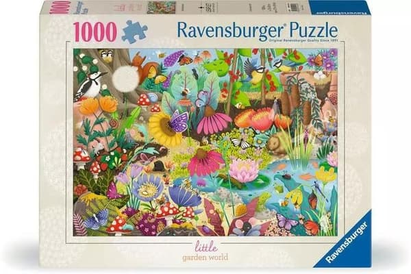 Puslespil 1000 Blomsternes Verden