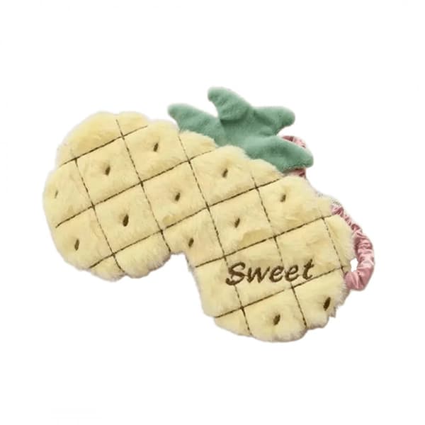Päls sovmask ananas gul söt OPK05