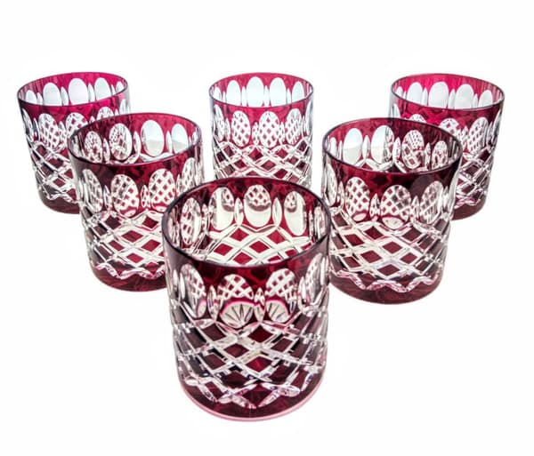 Ruby Crystal Whiskyglas 280 ml Krata Oliwka
