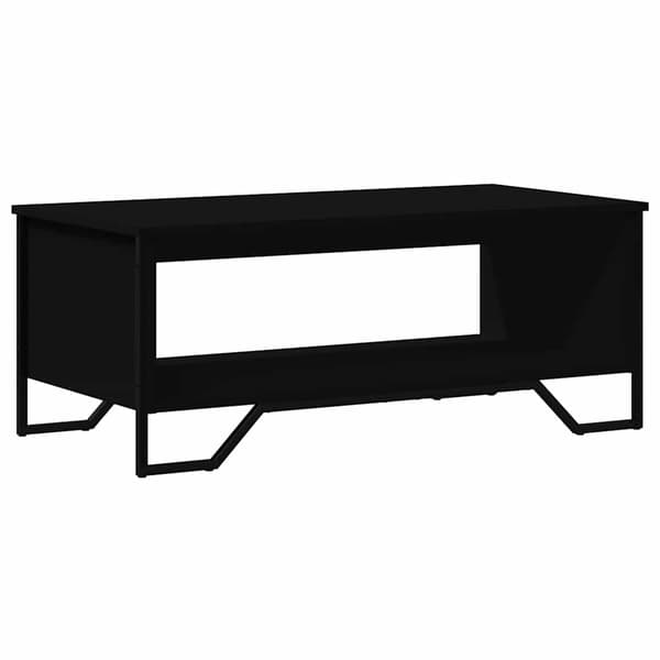 vidaXL sofabord, sort 100x51x40 cm, træbaseret materiale