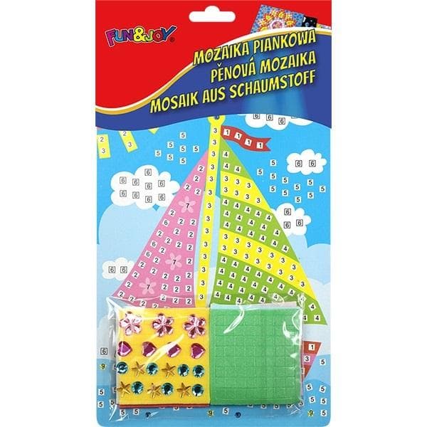 Sejlbådsskummosaik
