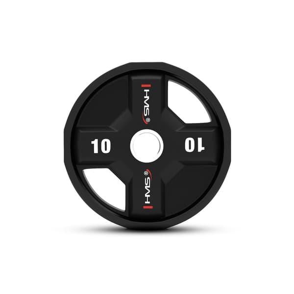 Polyuretan olympisk plade 10 kg TPC10 CPU HMS