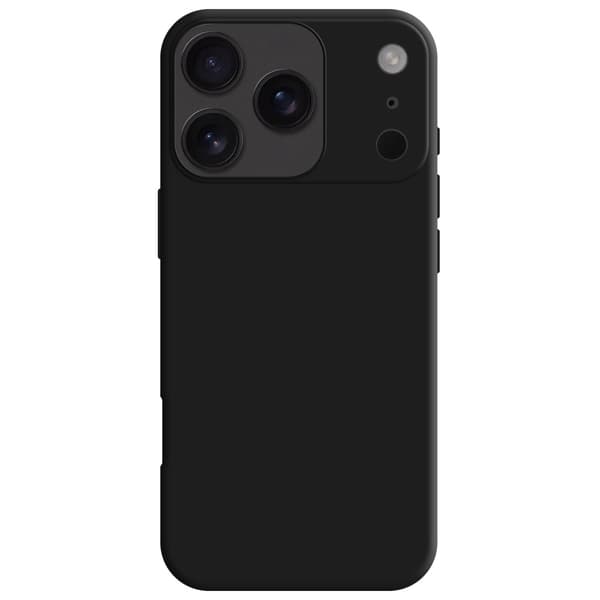 3MK Matt Case Pro för iPhone 17 Pro, Svart