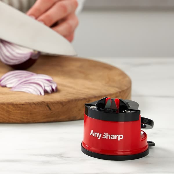 AnySharp Classic punainen teroitin.