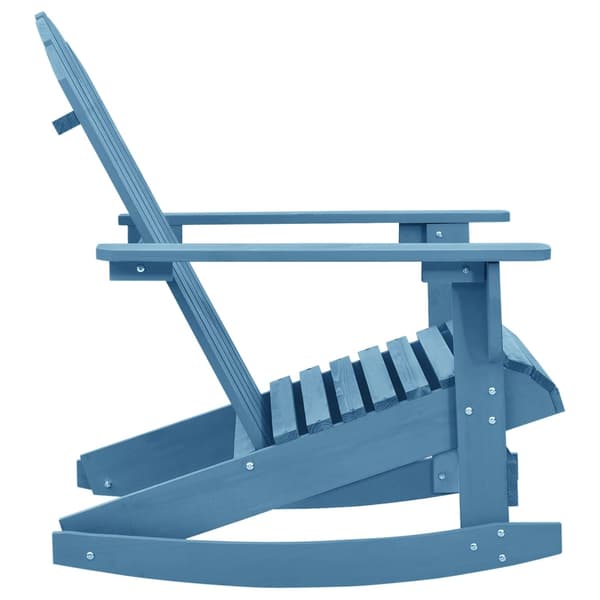 vidaXL Adirondack gungstol i gran blå
