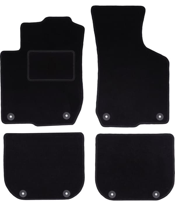 Komplet sæt velourmåtter til: Audi A3 8L hatchback (1996-2001)