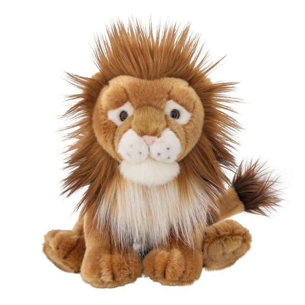 Brun løve 25 cm
