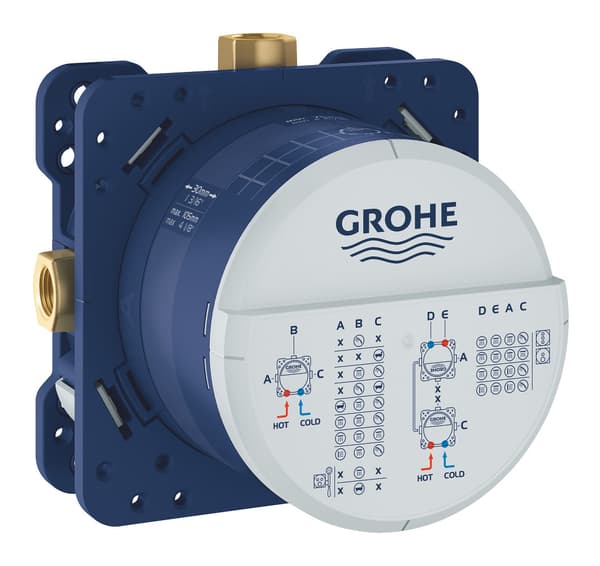 Rapido SmartBox skjult element - universal, 1/2", installationsdybde