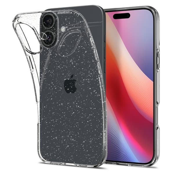 Spigen Liquid Crystal iPhone 16 Plus6,7" Glitterkrystal ACS08065