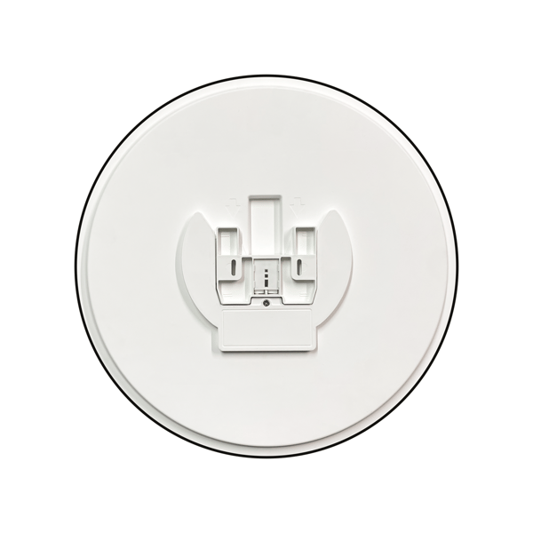 Slimi rund loftlampe, sort, 18W