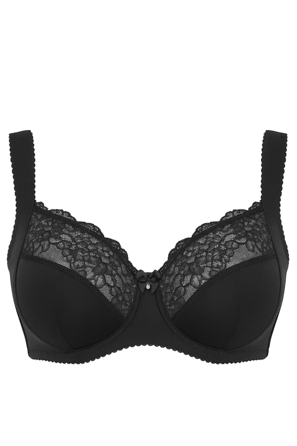 Vivisence 1056 sort 80e semi-polstret bh