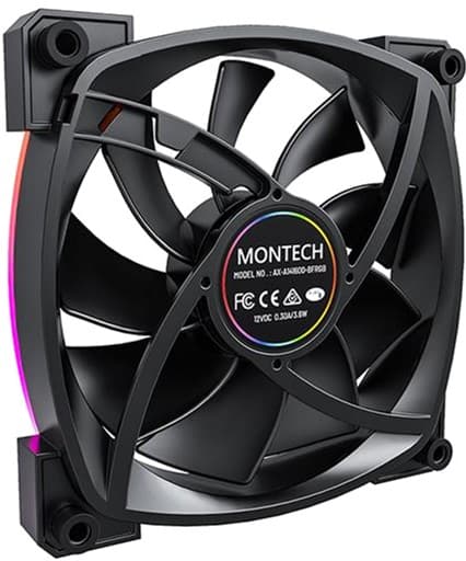 Montech AX140 PWM Sort blæser
