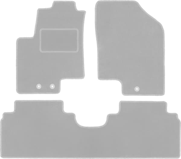 Grå bilmåtter til: Hyundai ix20 minivan (2010-2018)