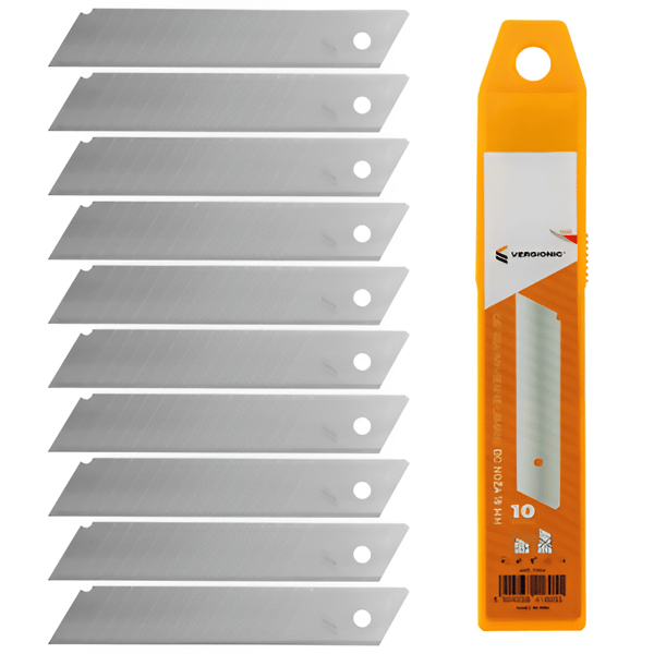 Sæt med 10 stk. 18 mm knivblade