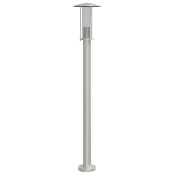 vidaXL havelamper, 3 stk., sølv, 100 cm, stål