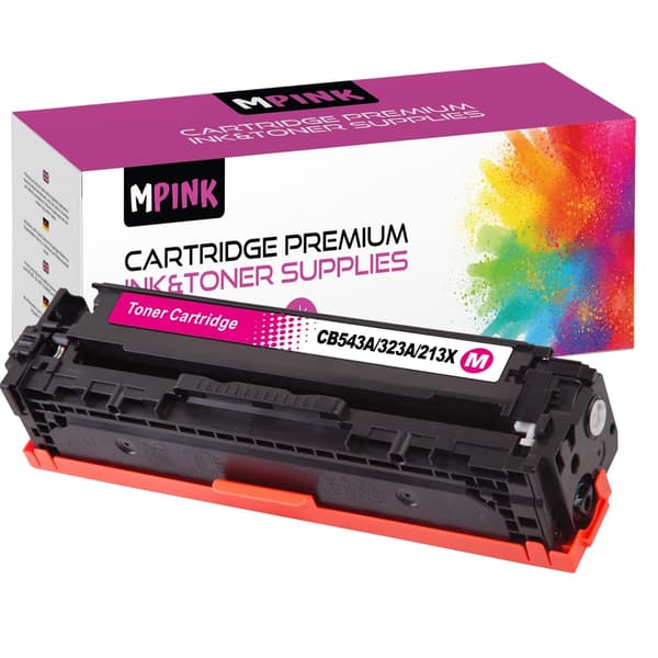 Toner til HP CB543A/CE323A/CF213X Magenta GP