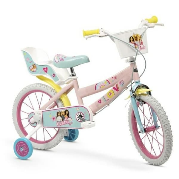 Barbie 12-tommer børnecykel til piger 3-5 år lyserød