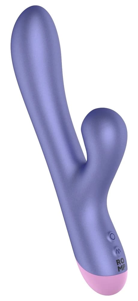 ROMP Pulse - dubbelfunktionsmodell med pulserings- och vibrationssystem, silikon