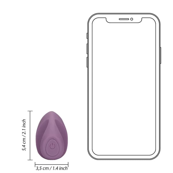 Fingervibrator - Mystic Purple