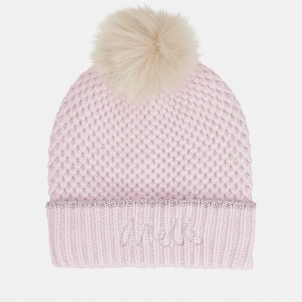 A474 Anekke Core Dreamverse Stickad Mössa med Pompom, Vinter