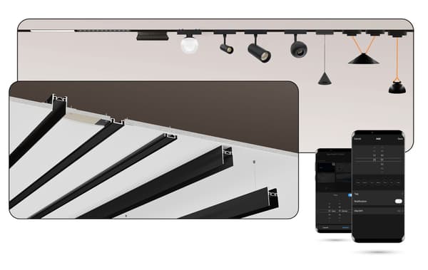 Strømstik til SLIM TRACK 48VDC magnetiske skinner
