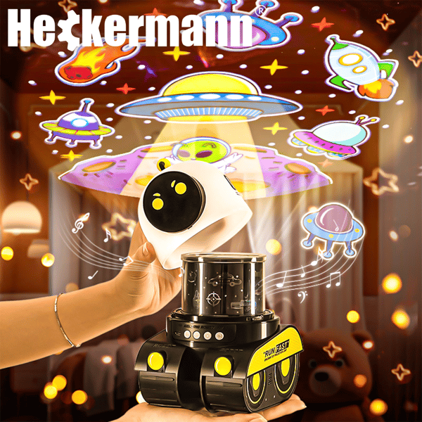 Heckermann WH-E03 robotti-LED-tähtiprojektori