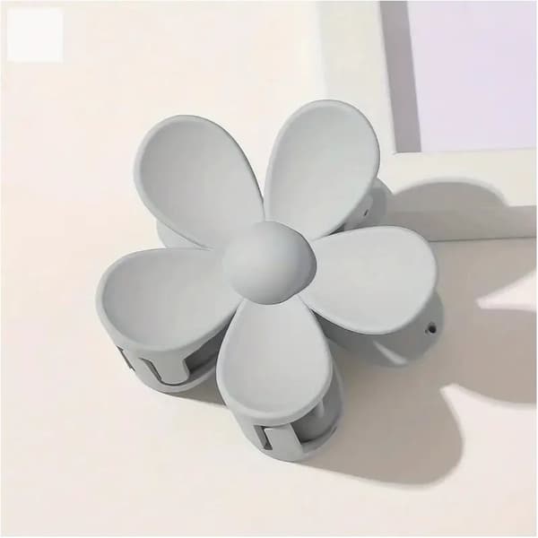 Hårspänne XL blomma 7x7,5 cm SP316