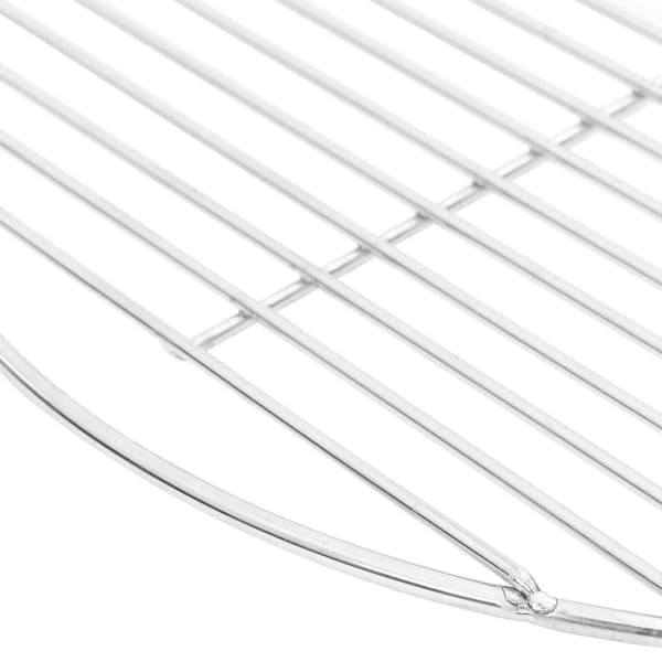 vidaXL grillrist rund Ø40 cm 304 rustfrit stål