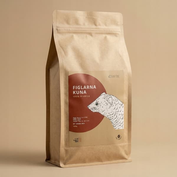 Craftbe Kaffebønner Playful Marten 1kg