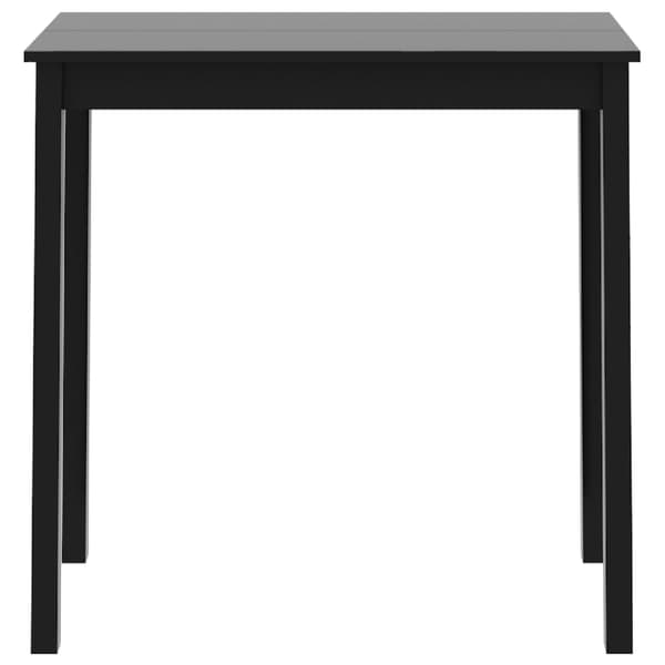 vidaXL MDF barbord sort 115 x 55 x 107 cm