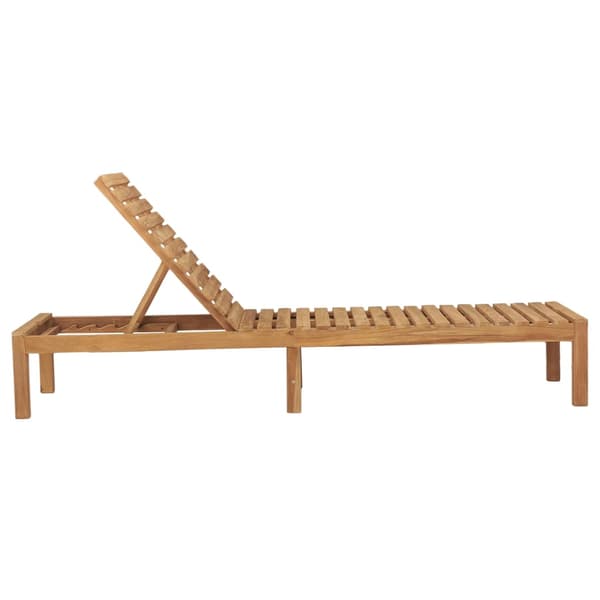 vidaXL Solstol massiv teak